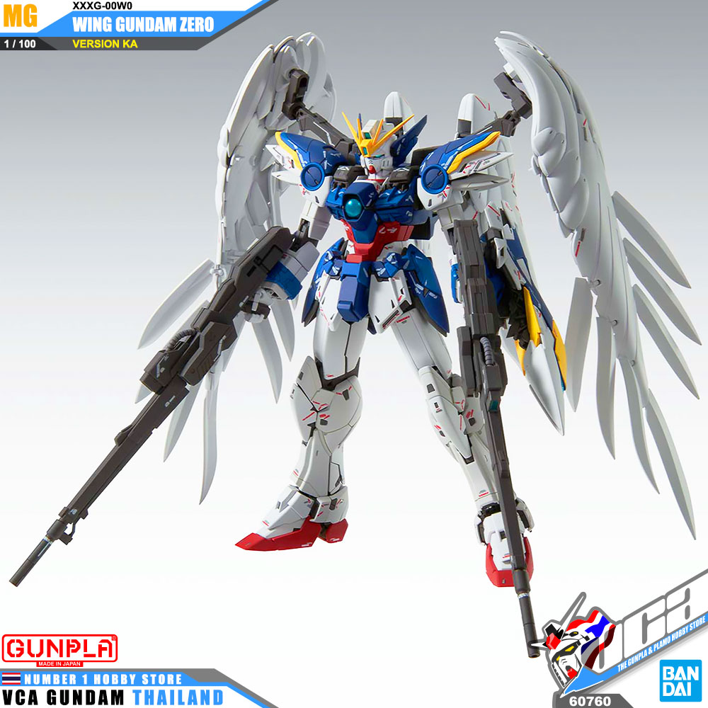 Bandai Master Grade MG XXXG-00W0 WING GUNDAM ZERO EW VER KA วิง กันดั้ม ซีโร่ คัสตอม