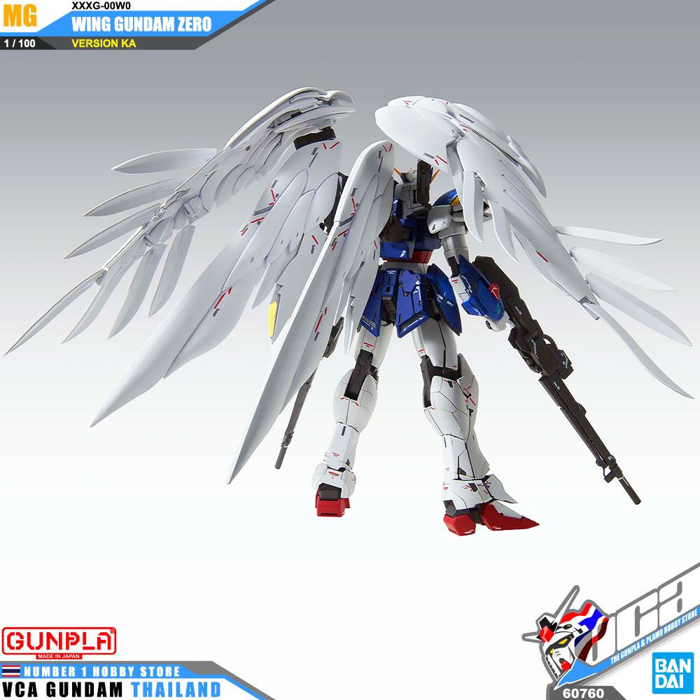 Bandai Master Grade MG XXXG-00W0 WING GUNDAM ZERO EW VER KA วิง กันดั้ม ซีโร่ คัสตอม