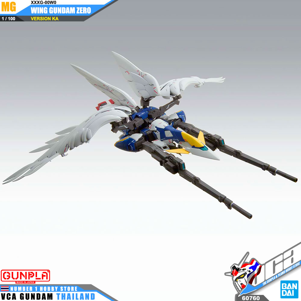 Bandai Master Grade MG XXXG-00W0 WING GUNDAM ZERO EW VER KA วิง กันดั้ม ซีโร่ คัสตอม