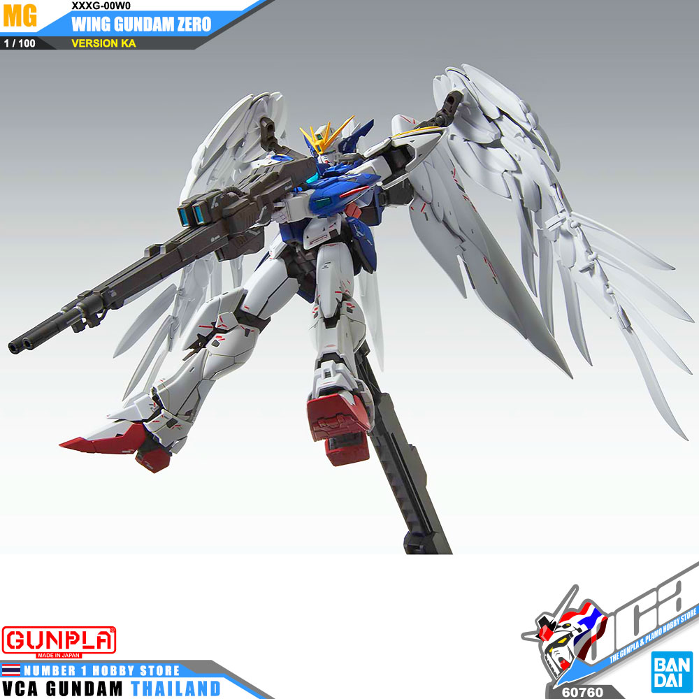 Bandai Master Grade MG XXXG-00W0 WING GUNDAM ZERO EW VER KA วิง กันดั้ม ซีโร่ คัสตอม