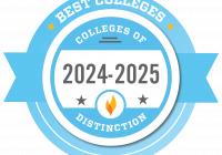 College of Distinction Best Colleges of 2024-2025 badge image