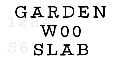 Garden W00 Slab