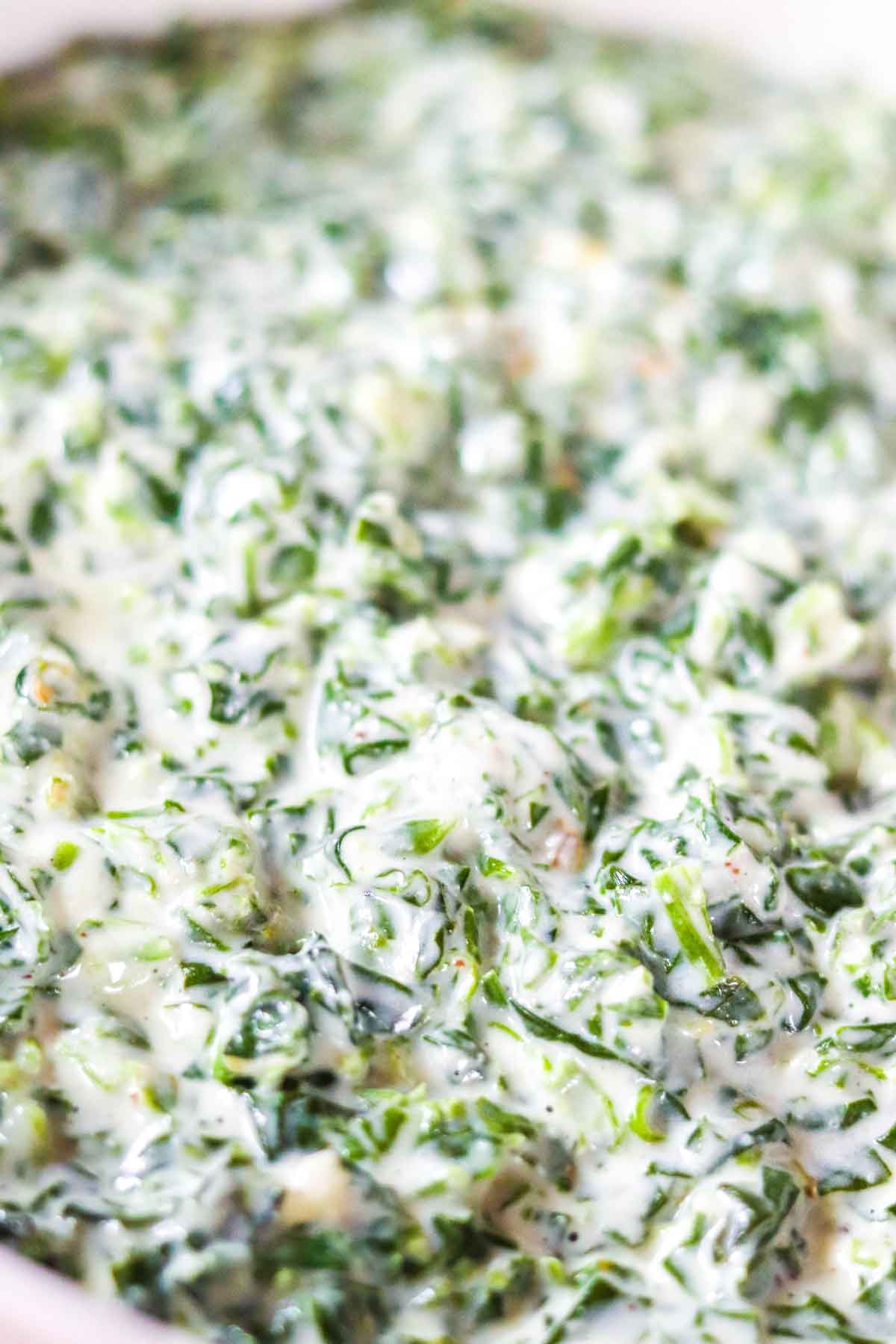 Easy Cheesy Creamed Spinach