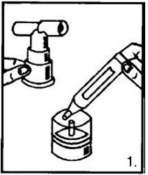 Twist the cap completely off the vial and squeeze the contents into the nebulizer reservoir