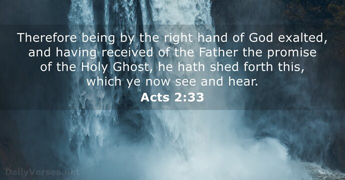 Acts 2:33