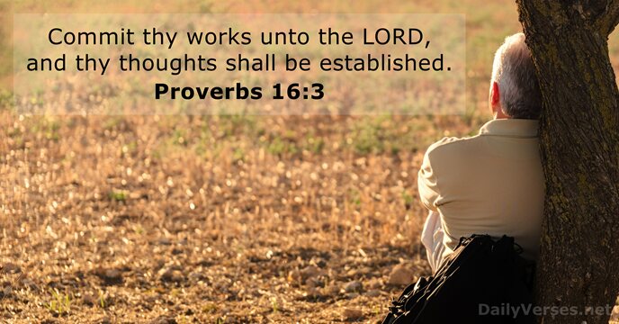 Proverbs 16:3