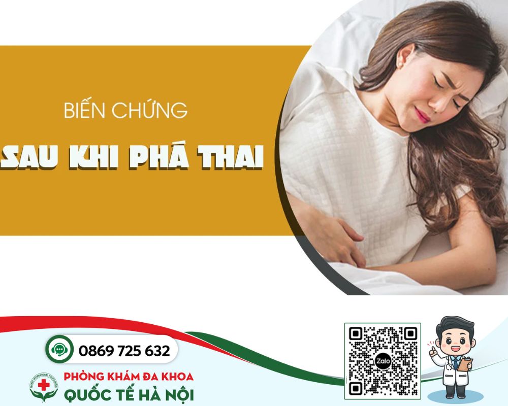 Biến chứng sau phá thai là gì