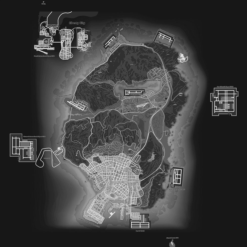 Grand Theft Auto 5 Map Quarry