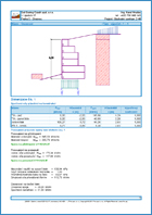 GEO5 Gabion - Output Report Sample