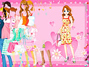 Pink Heart Dressup oнлайн-игра