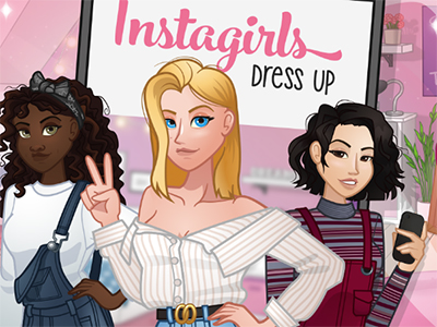 Instagirls Dress Up oнлайн-игра