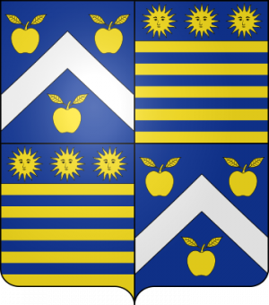 Blason de la famille de Pomereu d'Aligre