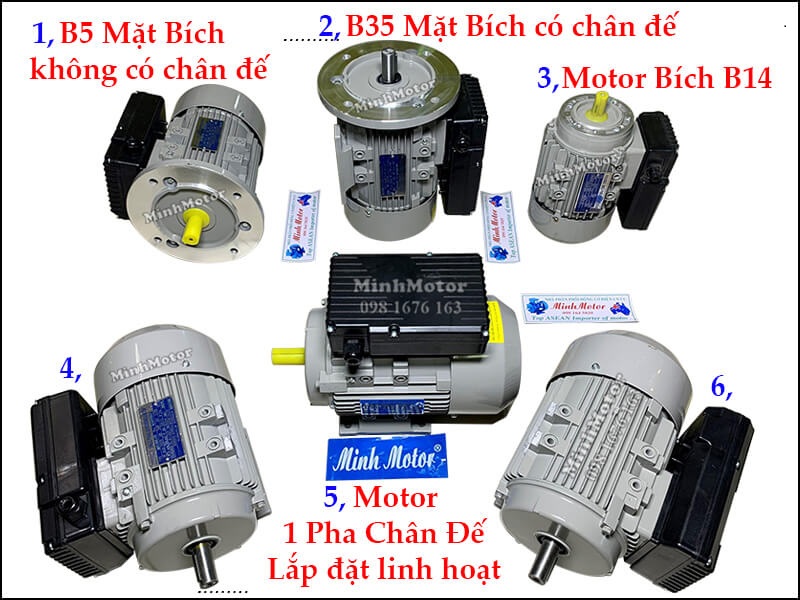 Motor 1 pha tải thường