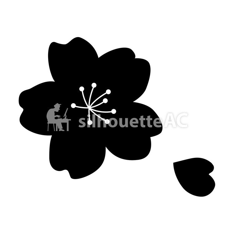 Silhouette Cherry Blossom Vector : Choose from over a million free ...