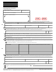 Document preview: Form UCC11 Information Request - Texas