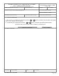 Document preview: DA Form 2397-4 Technical Report of U.S. Army Aircraft Accident, Part V - Summary of Witness Interview