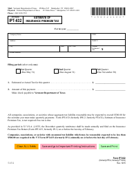 Document preview: VT Form IPT-632 Estimate of Insurance Premium Tax (Formerly Ipe-2, Formerly Pt-632) - Vermont