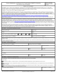 Document preview: DD Form 3067-9 Science, Mathematics, and Research for Transformation (Smart) Scholarship Recruitment Site Visit Request