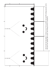 Document preview: Ghost Treat Box Template