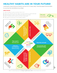 Document preview: Healthy Habits Fortune-Teller Templates