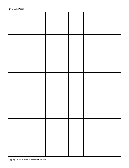 1 / 2' Graph Paper Download Pdf