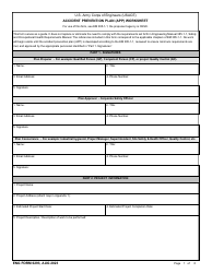 Document preview: ENG Form 6293 Accident Prevention Plan (App) Worksheet