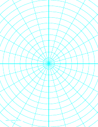 Document preview: Polar Graph Paper - Web