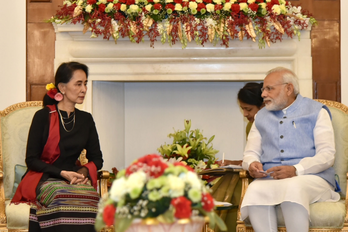 'Welcome back to your second home,' Narendra Modi tells Myanmar's Aung ...