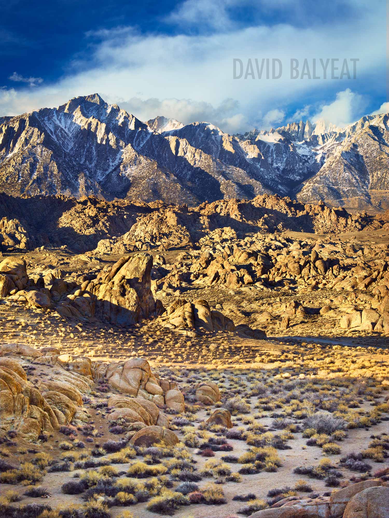 Alabama Hills near Lone Pine, California