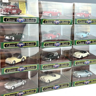 Lot 651 - Corgi boxed Classic Die Cast Model Cars....