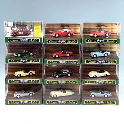 Lot 651 - Corgi boxed Classic Die Cast Model Cars....