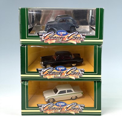 Lot 651 - Corgi boxed Classic Die Cast Model Cars....