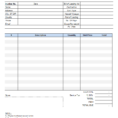 Shipping Invoice Template (1) to Shipping Invoice Template