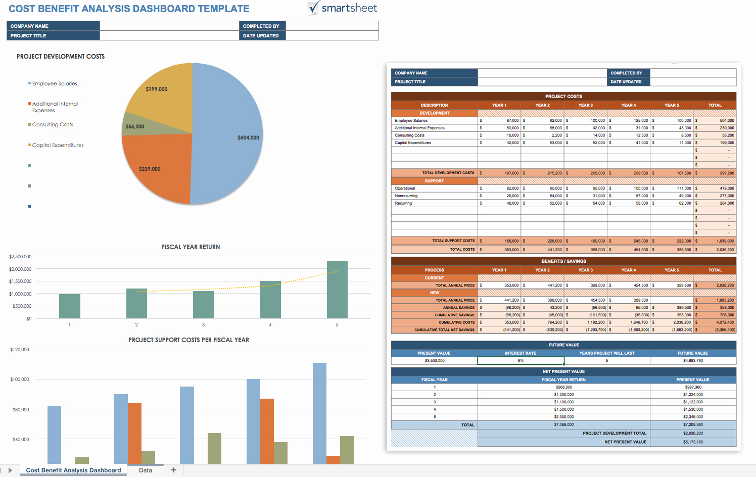 Saving Estimator Template - My Excel