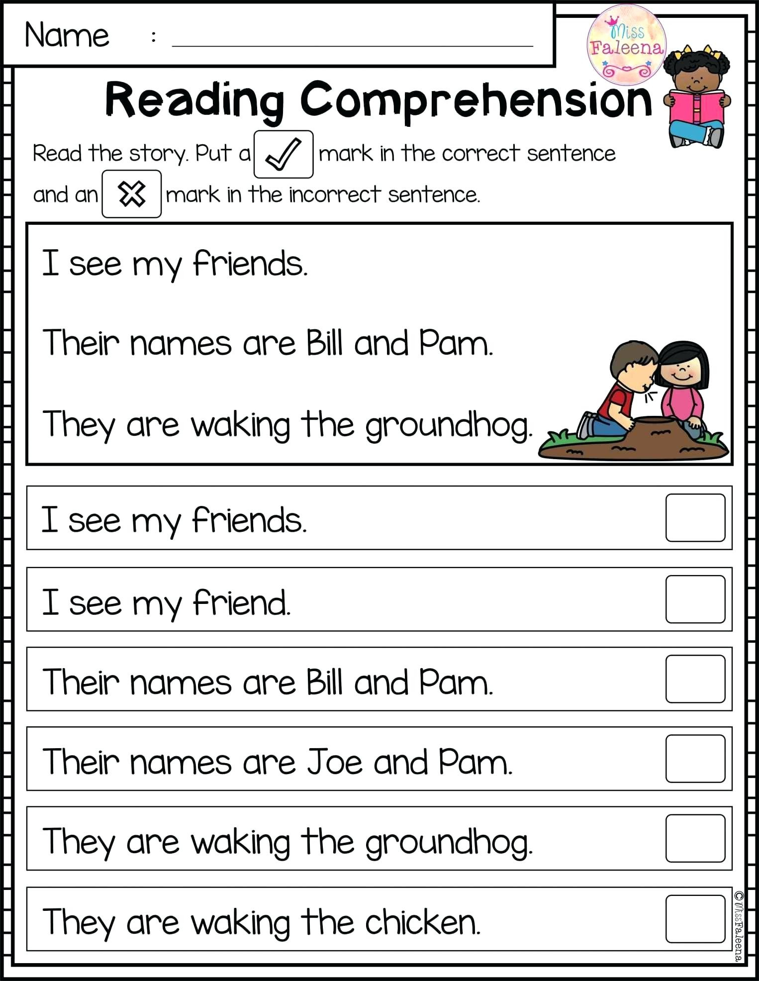 Free Printable 3rd Grade Reading Comprehension