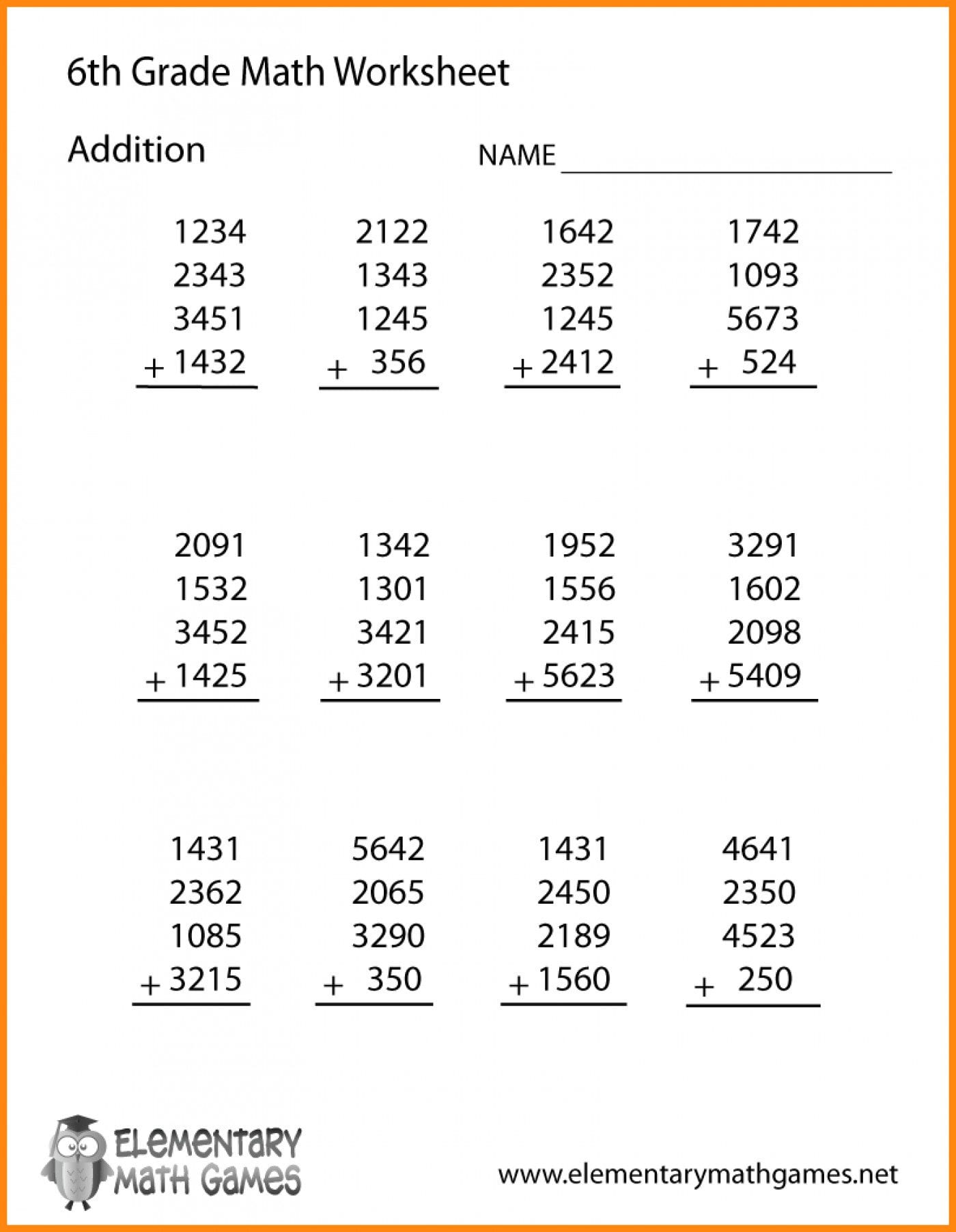 6th Grade Math Common Core