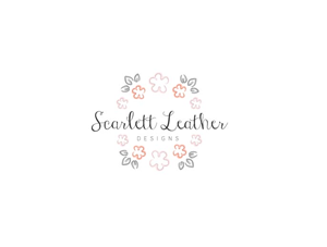 Scarlett Leather Logo design for handmade artisan jewelry business | Diseño Gráfico por wonderland