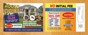 Postcard Design by Venus L. Penaflor for Eastern Termite & Pest Control | Design #7931744