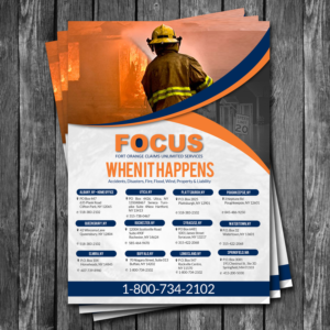 Advertisement Design by creative.bugs for Fort Orange Claim Service, Inc. | Design #15031880