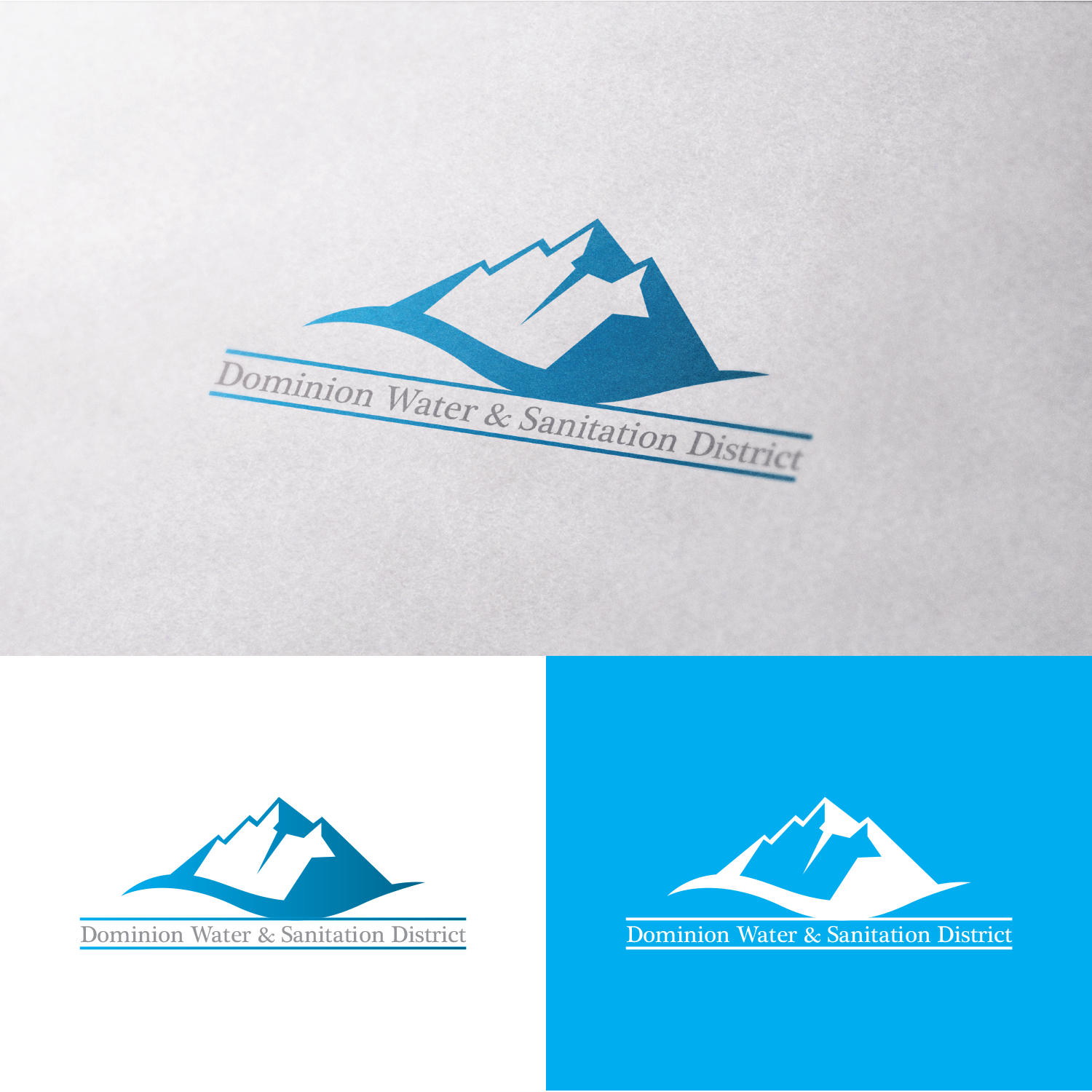 Logo Design by BRAT Studio for Dominion Water and Sanitation District | Design #16613894