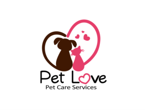 Logo Design by Annabella for Pet Love Pet Care Services | Design #20064502