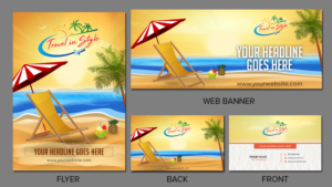 Travel agent needing graphic design for branding | Graphic Design by SAI DESIGNS