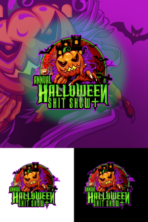 Annual Halloween Shit Show + | Logo Design by IdentsArt