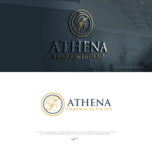 Athena Pharmaceuticals | Design de Logo par Mono.co