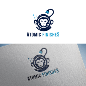 Atomic Finishes | Logo Design by ArtisticQuest