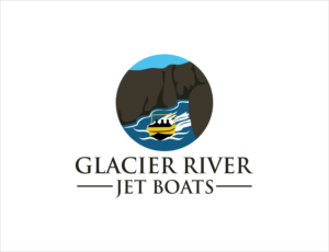 Glacier River Jet Boats | Logo Design by BNdesigner