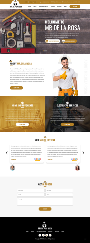 New Modern Wix Website Design | Wix Design by pb