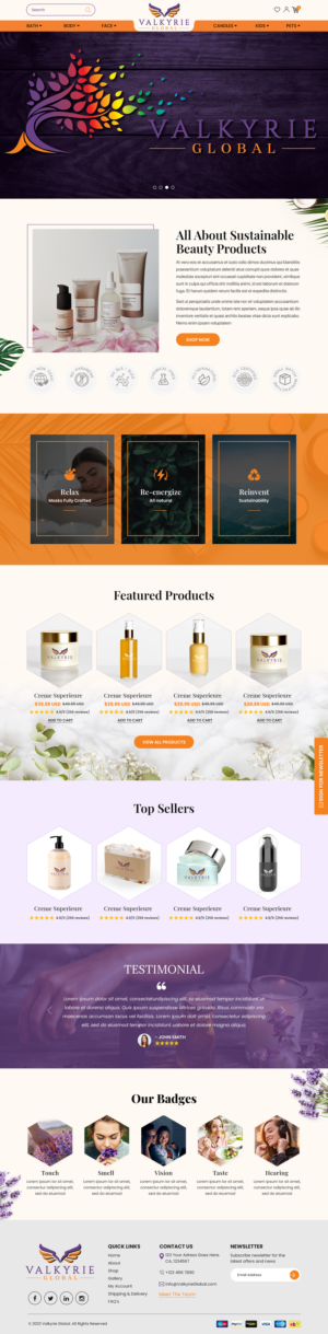 Shopify Design by Titan Eagle