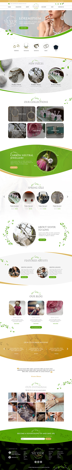 Shopify Design by MAHABA