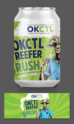 OKCTL Energy Drink - Custom Label